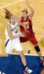 Allison Jaskowiak is back in action for the Women of Troy.