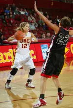 Kristen Travers is one of seven seniors on the USC roster this season.