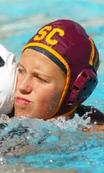Marina Mayer has the team's highest GPA and has earned conference and national academic honors.