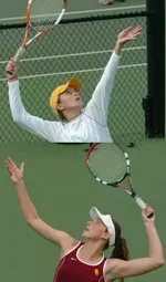 Lindsey Nelson and Amanda Fink have been named to the USTA Summer Collegiate Team.