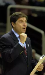 Head coach Mark Trakh is geared up to guide the 2006-07 Women of Troy in their first season at the Galen Center.