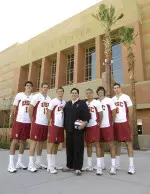 The USC men's volleyball team opens its 2007 season at the UC Santa Barbara tourney.