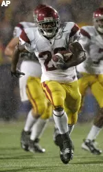 Chauncey Washington averaged 7.6 yards per carry against Cal.