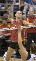 Senior All-American Asia Kaczor had 19 kills in Friday's 3-0 sweep at Arizona