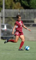 Freshman Kasey Johnson picked a fine time to score her first career goal as she knocked in the game-winner in USC's 1-0 win over Florida on Saturday in the 3rd round of the NCAA Tournament.