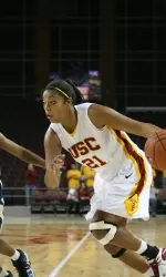 Aarika Hughes hit a career-high 13 points against Georgia last weekend.