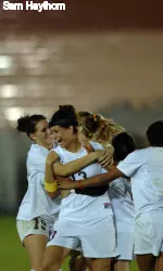 Kasey Johnson has scored back-to-back game-winners for USC in the NCAA Tournament.