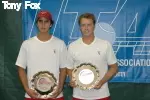 Robert Farah and Kaes Van't Hof are ITA National Indoor finalists.