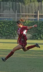 Kasey Johnson has helped achor the Trojan back line through her first season at USC.