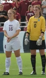 Ashley Nick and Kristin Olsen are NSCAA All-Americans.