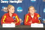 Ashley Nick and Amy Rodriguez fielded questions from media on Thursday.