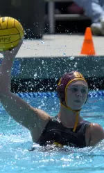 Erika Figge opened her senior season with a game-high four goals again LMU.