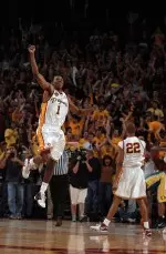 Nick Young and the Trojans are jumping for joy with the first NCAA selection since 2002. Young has scored in double figures in the last 22 games and leads USC with a 17.4 poins per game average