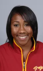 Senior Michelle Sanford ranks third all-time at USC in the triple jump and fifth all-time in the long jump.