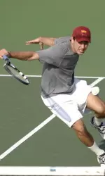 Jamil Al-Agba clinched the Pac-10 win with his victory at the No. 2 spot.