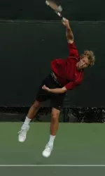 Garrett Snyder clinched the match with his win out of No. 6 singles.