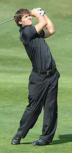 Tom Glissmeyer is tied for 12th with 18 holes to go, five shots off the lead.