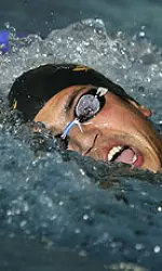 Ous Mellouli was fourth in the 400 IM (lcm) after winning gold in the 800 free and silver in the 400 free.