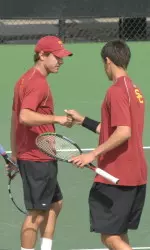 USC has swept doubles play in the past four dual matches.