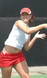 Anca Anastasiu has been honored with the West Region's ITA/Arthur Ashe Award for Leadership and Sportsmanship.