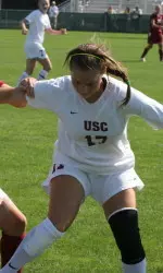 Sophomore Marihelen Tomer scored in the 23rd minute to get USC a win over Long Beach State.