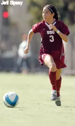 Alyssa Davila tallied the game-winner for USC in overtime.