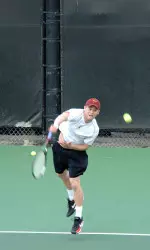 Gary Sacks grabbed a singles win today in Napa.