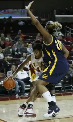 Nadia Parker had her 10th game in double digits.