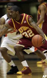 Mayo hit 3 three-pointers and had 19 points in the win at Oregon State on Jan. 24. He currently ranks seventh in scoring and third in three-pointers made all-time by a USC freshman.