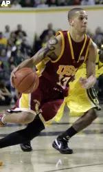 Sophomore Daniel Hackett led USC with a career-high 26 points in the 95-86 overtime win at Oregon on Jan. 26.