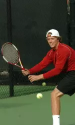 Kaes Van't Hof grabbed doubles and singles wins for USC on Tuesday.