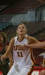 Brynn Cameron led USC in scoring with 16 points.