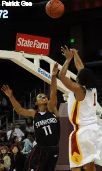 Camille LeNoir drilled the game-winning shot for USC.