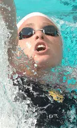 Kristen Lahey won the 200y back in an NCAA 'B' cut performance.
