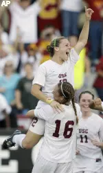 USC seniors Ashley Nick and Amy Rodriguez have earned their second selections on the Pac-10 First Team.