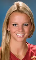 Jessica Gysin looks to lead the Women of Troy in Friday's match at No. 10 UCLA. The Women of Troy are playing their final regular season match before the start of the 2008 NCAA Tournament next week.