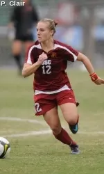 Amy Rodriguez scored her eighth goal of the year tonight at Oregon.