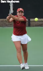 Niculescu/Sanchez have gone 8-2 as a doubles duo this fall.