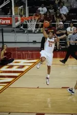 Junior guard Dwight Lewis scored a career-high 26 points in helping lead USC to a 74-69 win vs. USF on Monday. Lewis and the Trojans travel to Oklahoma where they will take on the No. 6 Sooners on Thursday.