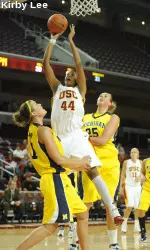 Nadia Parker returned to action for the Trojans last week and is averaging 13.0 ppg.