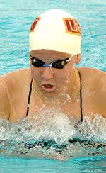 Katy Houston was second in the 200y IM.