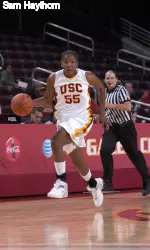 Morghan Medlock had 15 points and 10 rebounds for USC.