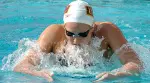 Junior Rebecca Soni won her second career Pac-10 title in the 100y breast, doing so in USC record fashion.