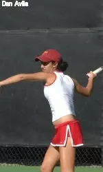 Leyla Entekhabi grabbed doubles and singles wins in USC's tight match with UNC.