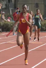 Senior Jessica Onyepunuka is one of the top sprinters in the country.