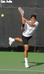 Abdullah Magdas helped clinch the doubles point and the match win out of singles.