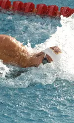 Senior Richard Gosper won the consolation final of the 50y free.