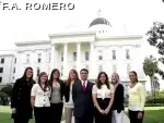 USC women's soccer paid a visit to the State Capitol on April 8.