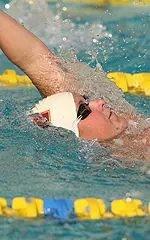 Katy Houston (pictured) and Rebecca Soni will be team captains for the 2008-2009 USC Women's Swimming team.