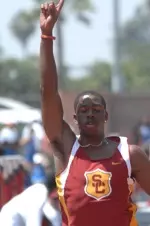 Sophomore Ahmad Rashad fnished No. 1 in the Pac-10 in the 100m and 200m dashes last season and looks to defend his crown as the